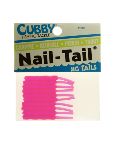 Cubby Nail-Tail shown in hot fluorescent Pink.