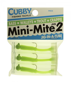 Cubby Mini-Mite2 Jig/Green Chartreuse and Silk Chartreuse.
