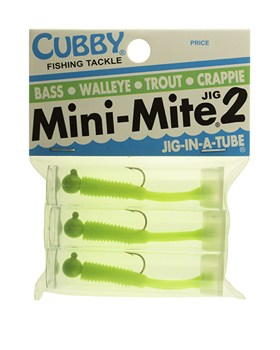 Cubby Yellow and Pink Mini-Mite Fishing Lure - MM5009